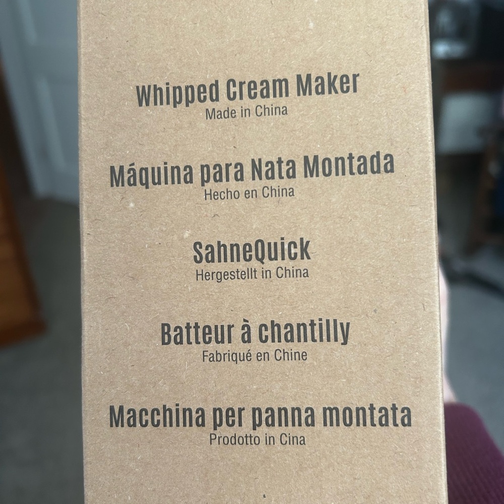 Pampered Chef  Whipped Cream Maker